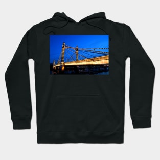 Albert Bridge River Thames London Hoodie